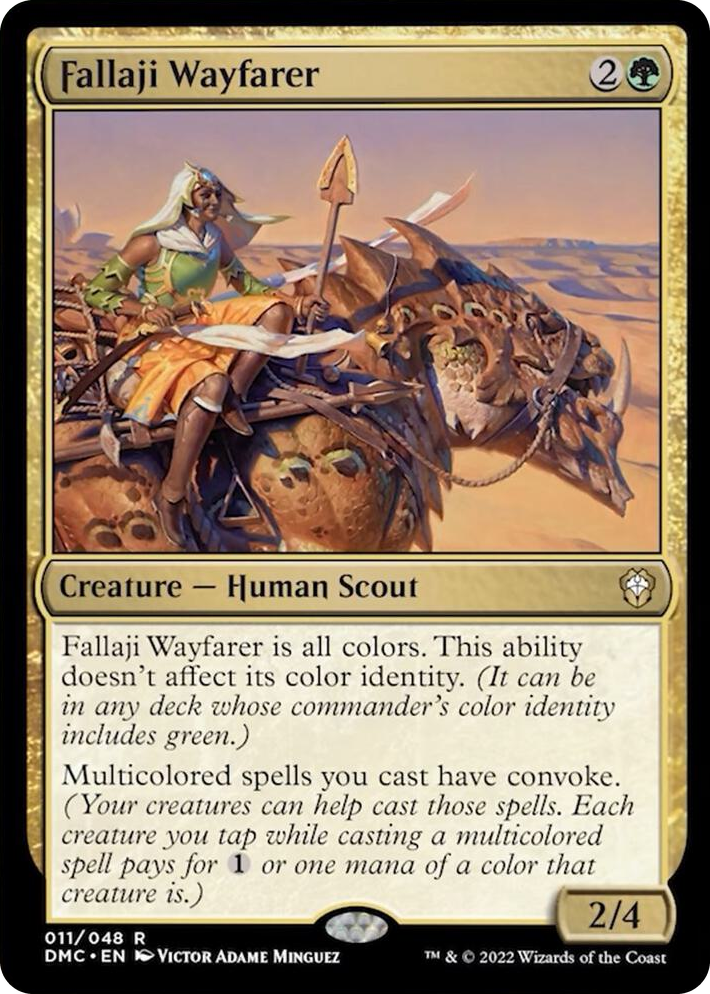 0011 Fallaji Wayfarer R Commander: Dominaria United