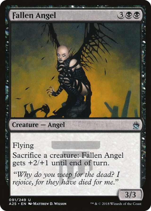 0091 Fallen Angel U Masters 25
