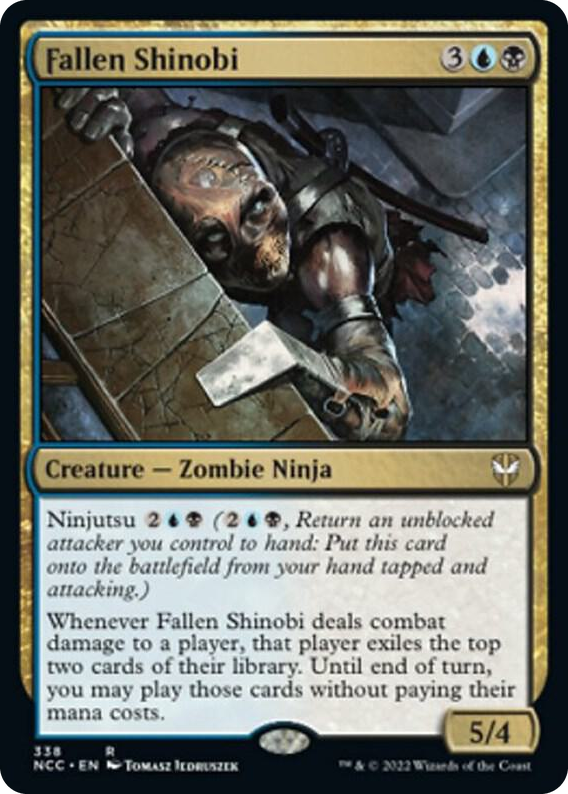 0338 Fallen Shinobi R Commander: Streets of New Capenna