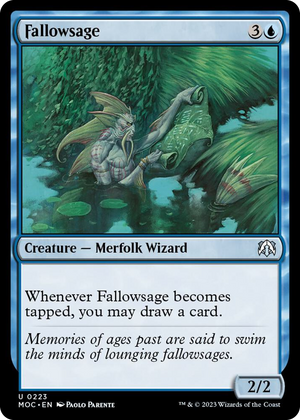 0223 Fallowsage U Commander: March of the Machine