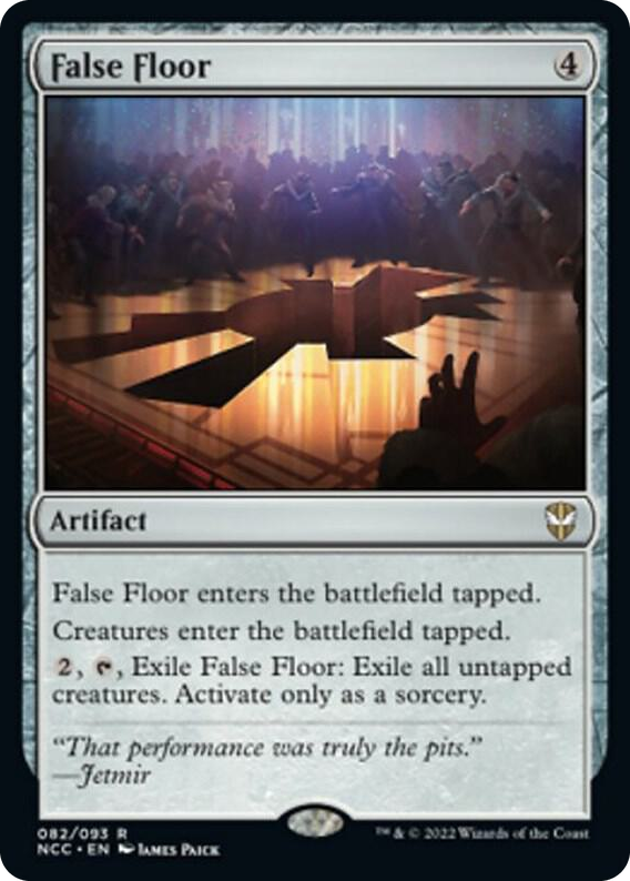 0082 False Floor R Commander: Streets of New Capenna