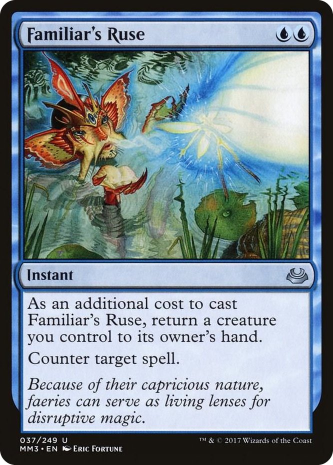 Familiar's Ruse #37 U - Modern Masters 2017 Pokemon card