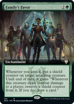 0159 Family's Favor (Extended Art) R Commander: Streets of New Capenna