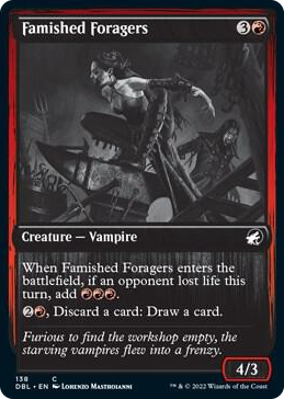0138 Famished Foragers C Innistrad: Double Feature