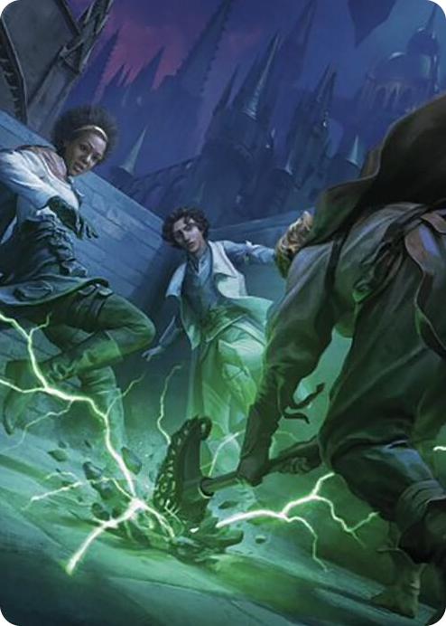 0032 Fanatical Strength Art Card S Art Series: Murders at Karlov Manor
