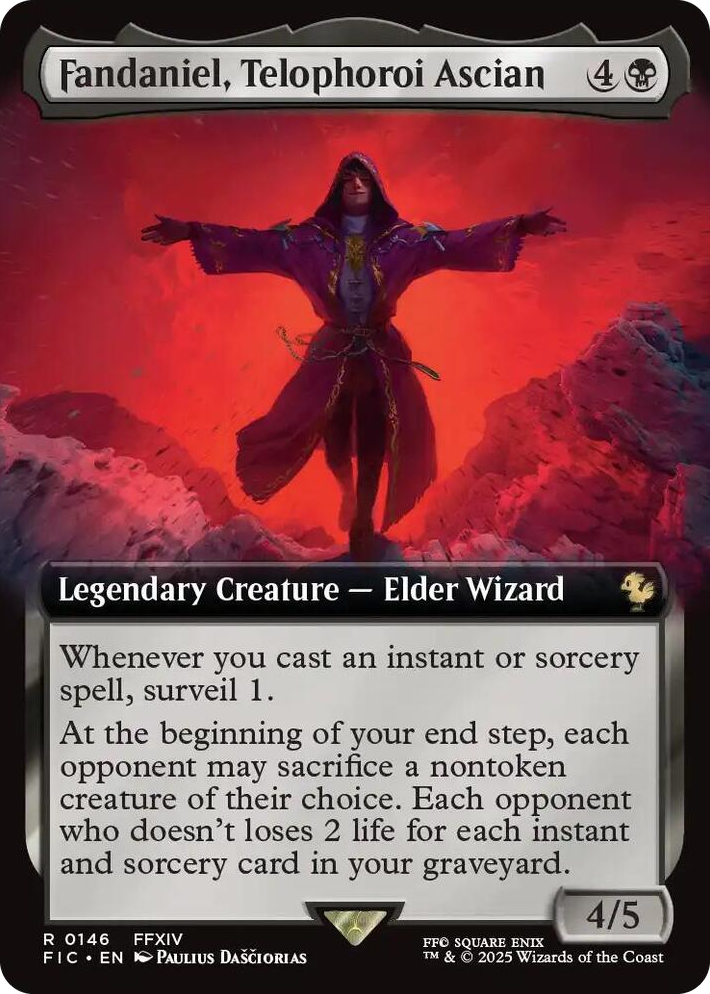 0146 Fandaniel, Telophoroi Ascian (Extended Art) R Commander: FINAL FANTASY