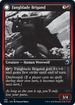 0139 Fangblade Brigand U Innistrad: Double Feature