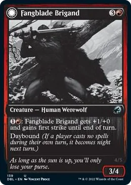 0139 Fangblade Brigand U Innistrad: Double Feature