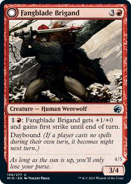 0139 Fangblade Brigand U Innistrad: Midnight Hunt