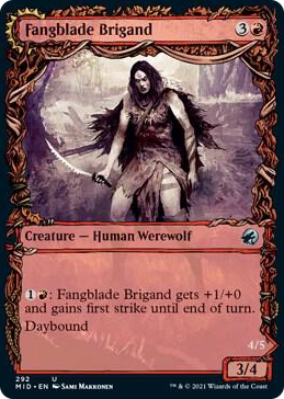 0292 Fangblade Brigand (Showcase) U Innistrad: Midnight Hunt