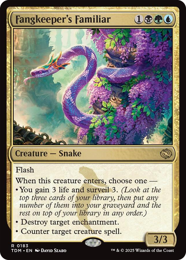 0183 Fangkeeper's Familiar R Dragonstorm
