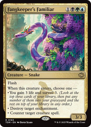 0183 Fangkeeper's Familiar R Promo Pack: Tarkir: Dragonstorm