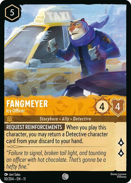 0010 Fangmeyer - Icy Officer Common Winterspell