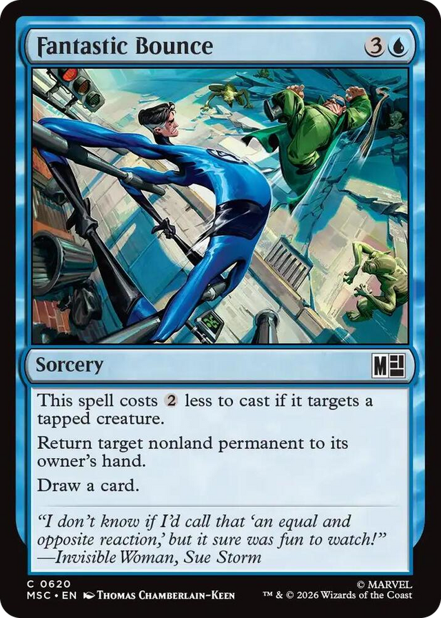 0620 Fantastic Bounce C Commander: Marvel Super Heroes