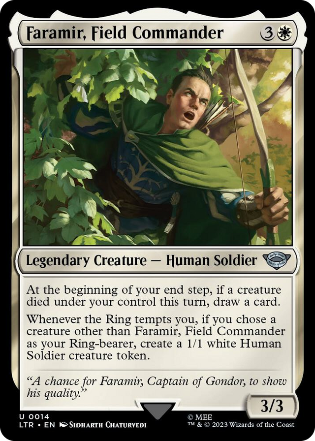 0014 Faramir, Field Commander U Universes Beyond: The Lord of the Rings: Tales of Middle-earth