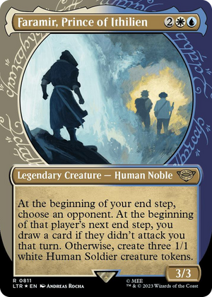 0811 Faramir, Prince of Ithilien (Showcase) (Surge Foil) R Universes Beyond: The Lord of the Rings: Tales of Middle-earth