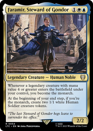 0054 Faramir, Steward of Gondor R Commander: The Lord of the Rings: Tales of Middle-earth