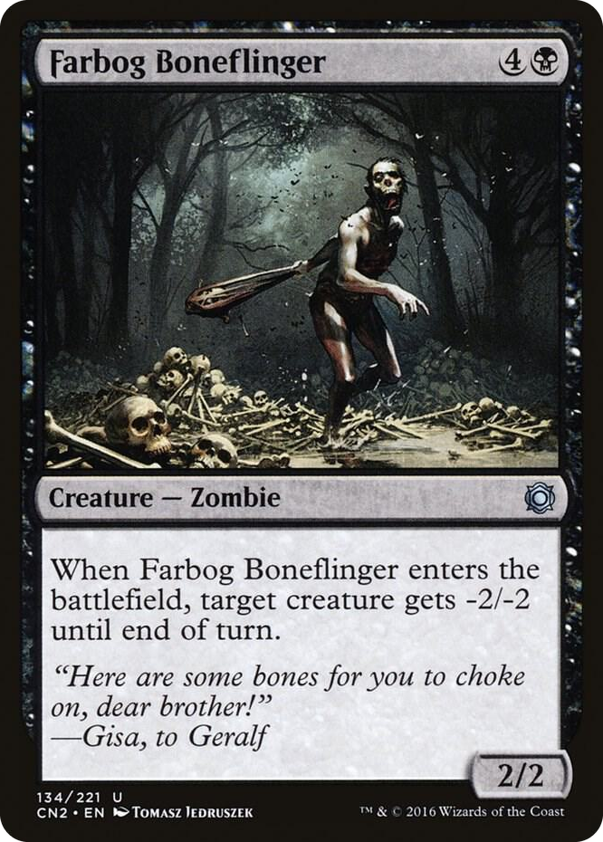Farbog Boneflinger #134 U - Conspiracy: Take the Crown Pokemon card