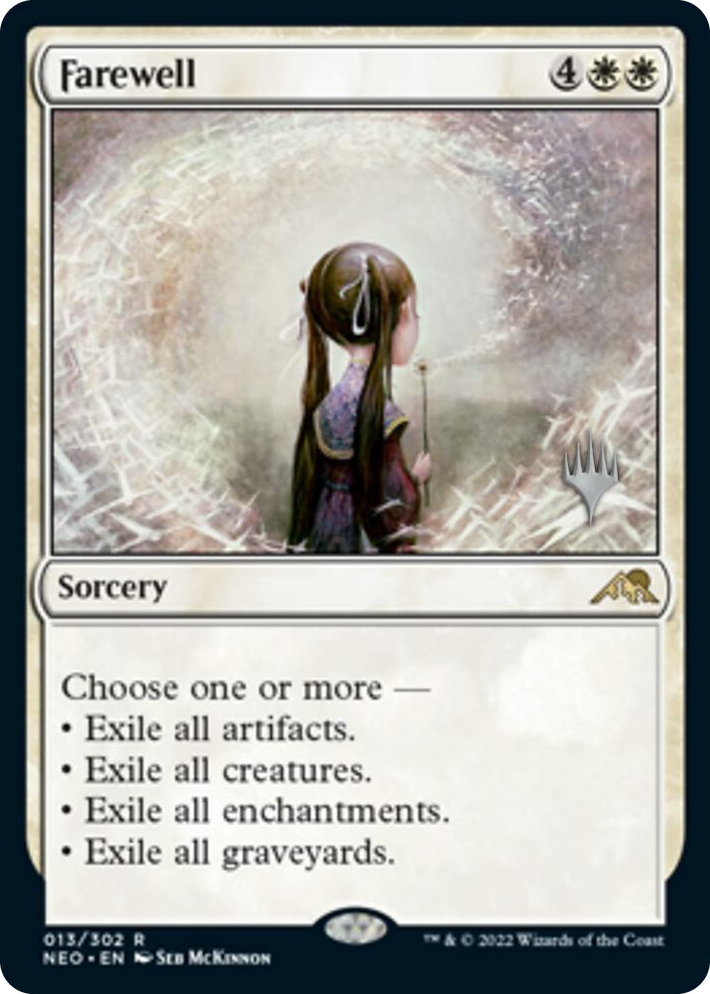 0013 Farewell R Promo Pack: Kamigawa: Neon Dynasty