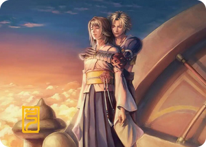 0031 Farewell Art Card (Gold-Stamped Signature) S Art Series: FINAL FANTASY
