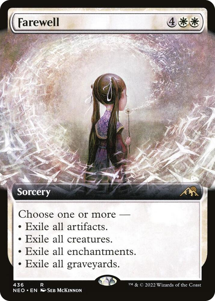 0436 Farewell (Extended Art) R Kamigawa: Neon Dynasty