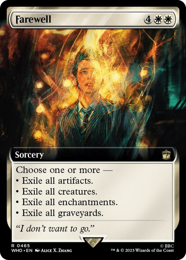 0465 Farewell (Extended Art) R Universes Beyond: Doctor Who