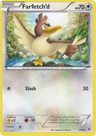 0025 Farfetch'd Common Kalos Starter Set