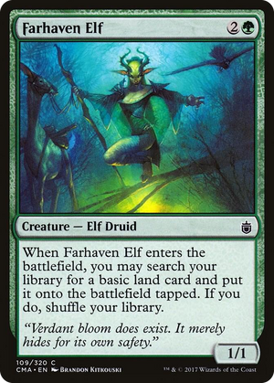 0109 Farhaven Elf C Commander Anthology