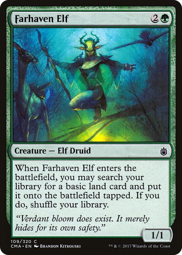0109 Farhaven Elf C Commander Anthology