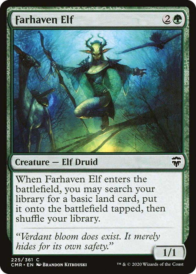 0225 Farhaven Elf C Commander Legends