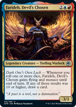 0221 Farideh, Devil's Chosen U Adventures in the Forgotten Realms