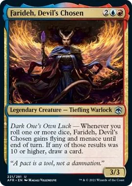 0221 Farideh, Devil's Chosen U Adventures in the Forgotten Realms