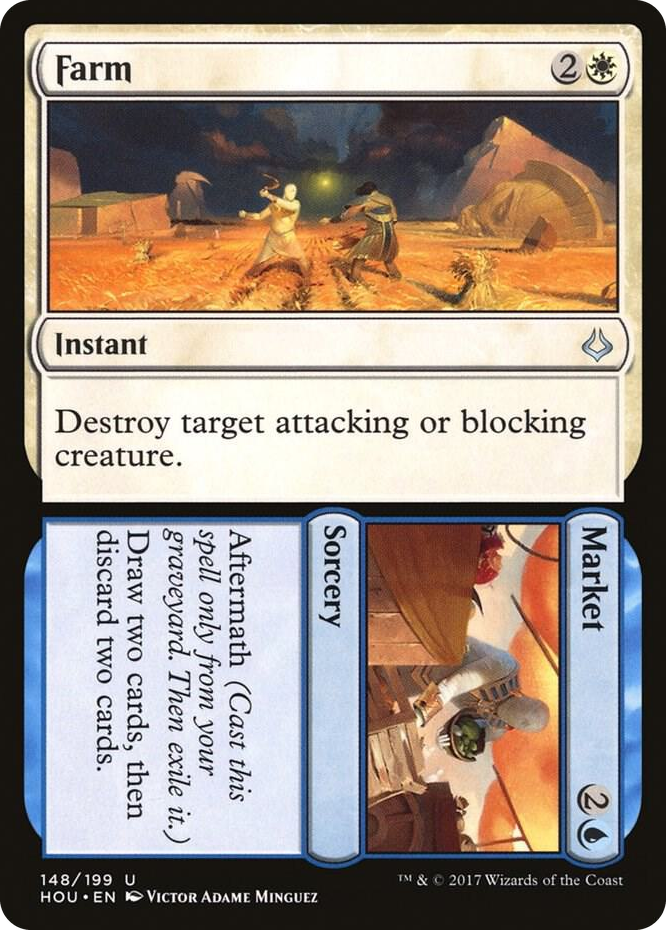 Farm // Market #148 U - Hour of Devastation Pokemon card