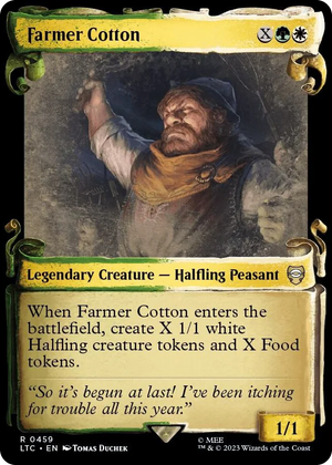 0459 Farmer Cotton (Showcase Scrolls) R Commander: The Lord of the Rings: Tales of Middle-earth