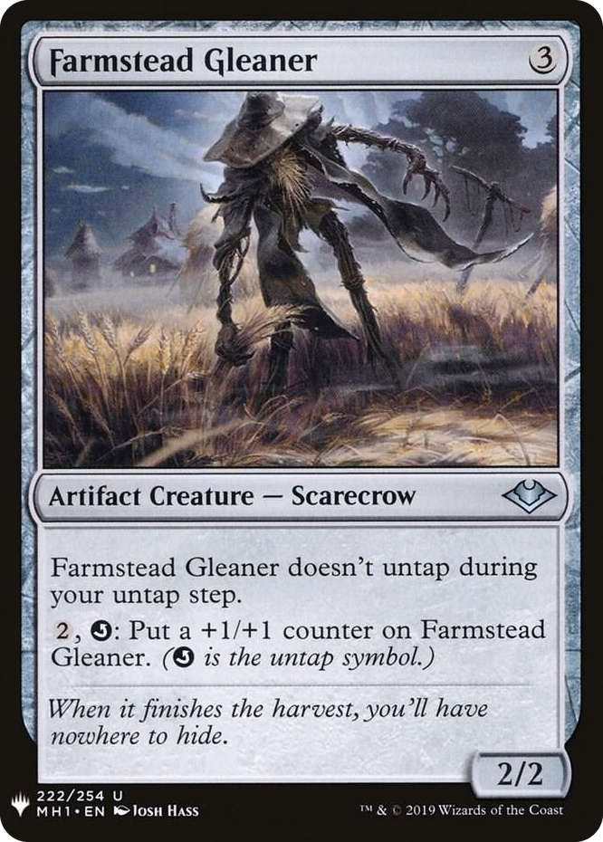 Farmstead Gleaner #222 U - The List Reprints Pokemon card