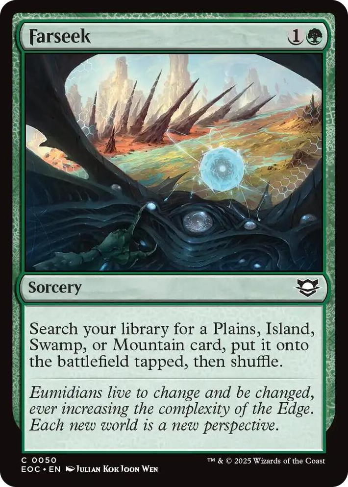 0050 Farseek C Commander: Edge of Eternities