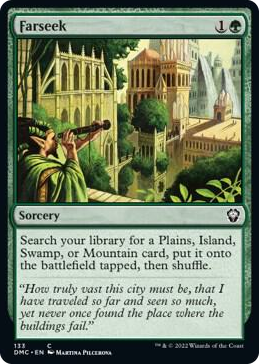 0133 Farseek C Commander: Dominaria United