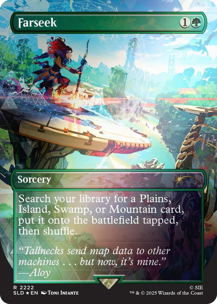 Farseek (2222) (Rainbow Foil) #2222 R - Secret Lair Drop Series Pokemon card