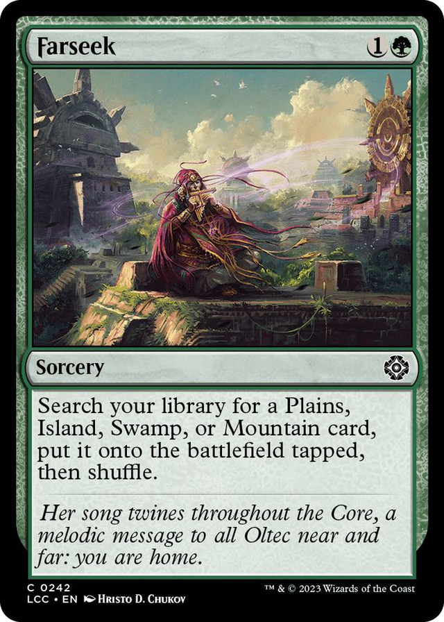 0242 Farseek C Commander: The Lost Caverns of Ixalan