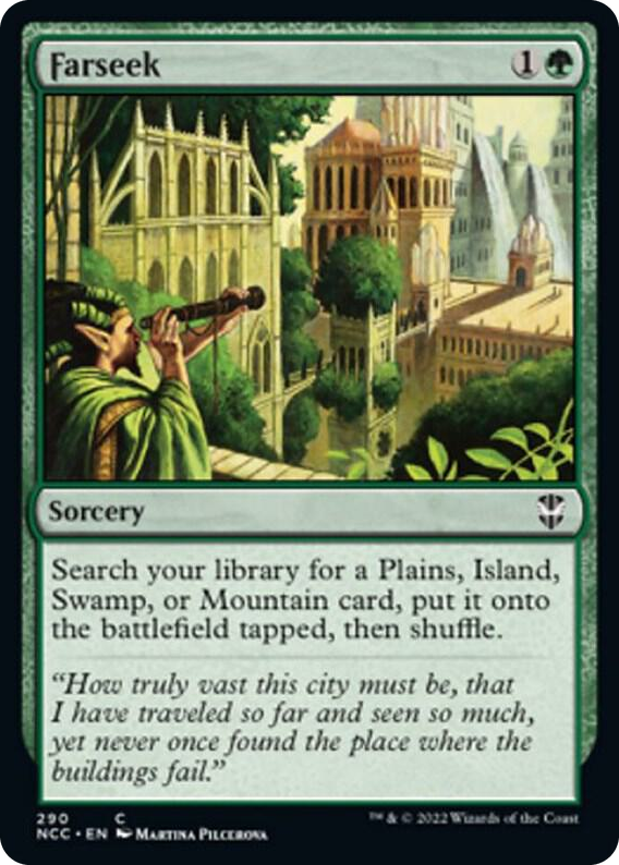 0290 Farseek C Commander: Streets of New Capenna