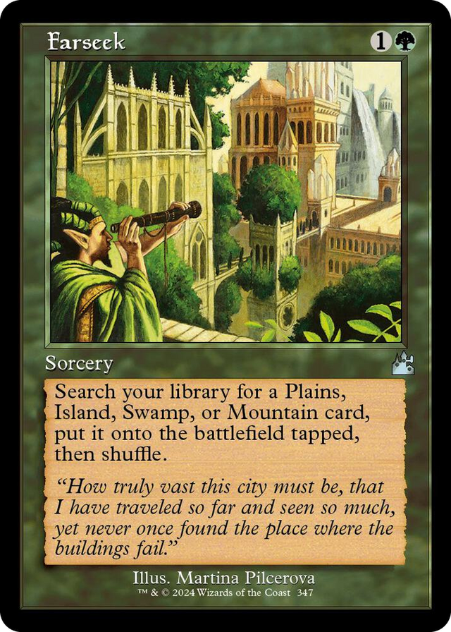 0347 Farseek (Retro Frame) U Ravnica Remastered