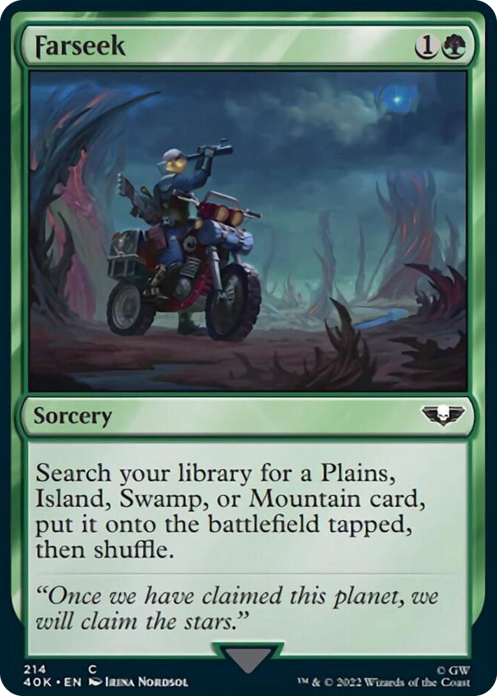 0214 Farseek (Surge Foil) C Universes Beyond: Warhammer 40,000