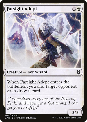 0014 Farsight Adept C Zendikar Rising