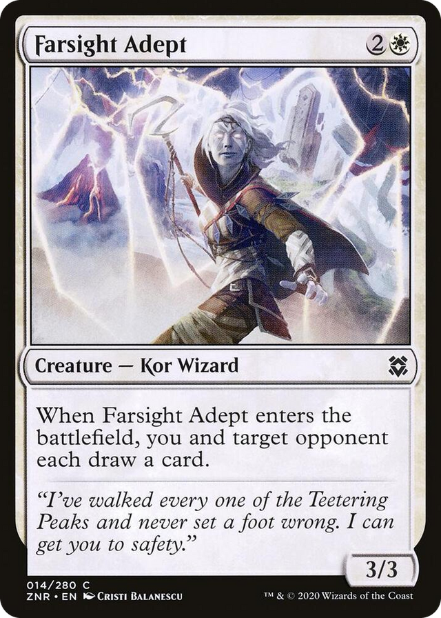 0014 Farsight Adept C Zendikar Rising