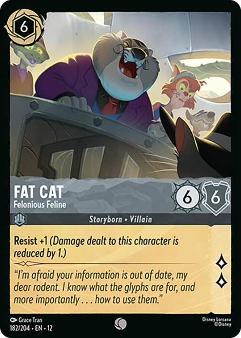 0182 Fat Cat - Felonious Feline Common Wilds Unknown