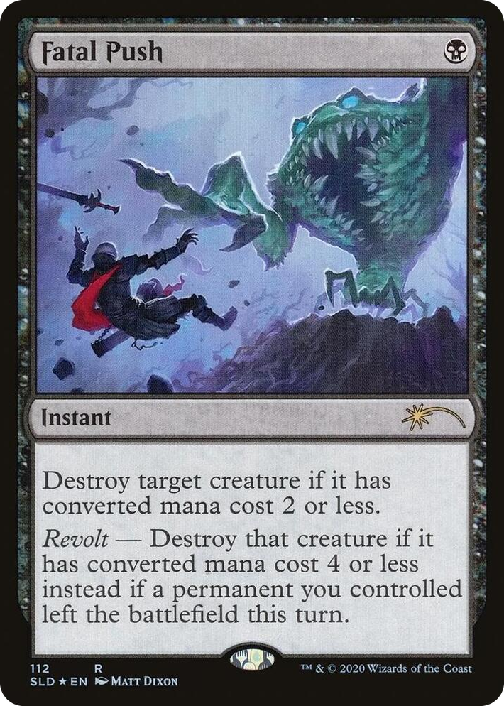 0112 Fatal Push (112) R Secret Lair Drop Series