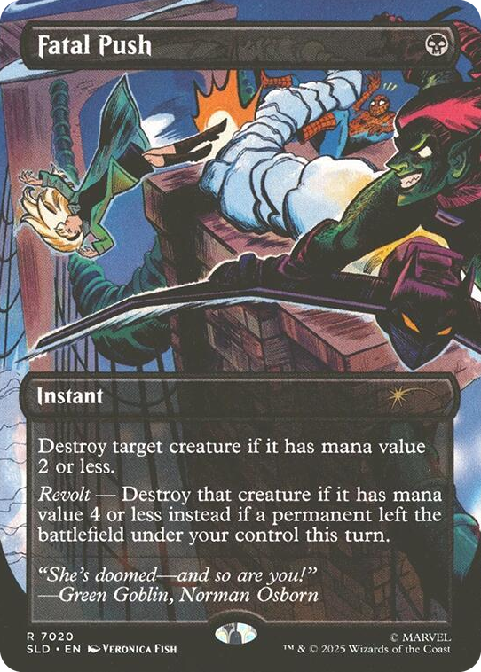 7020 Fatal Push (7020) R Secret Lair Drop Series