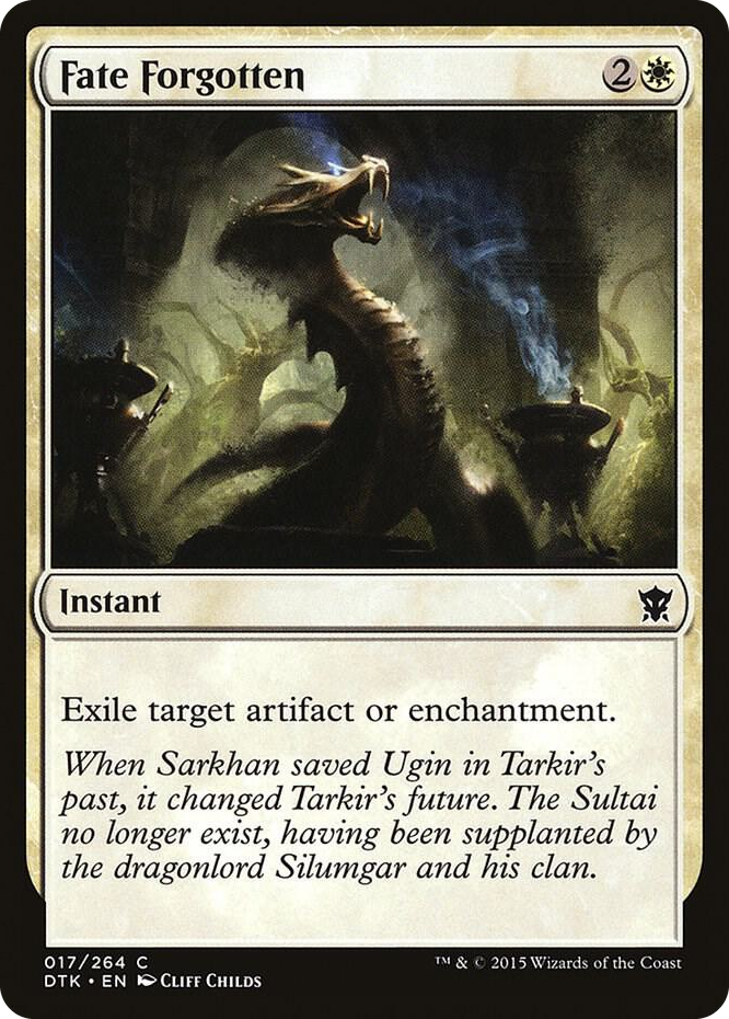 0017 Fate Forgotten C Dragons of Tarkir