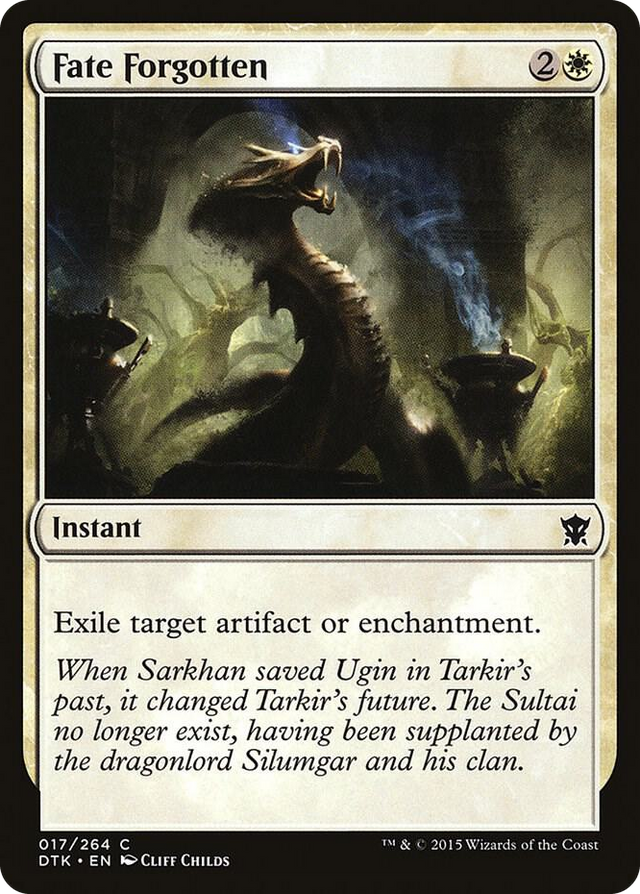 0017 Fate Forgotten C Dragons of Tarkir