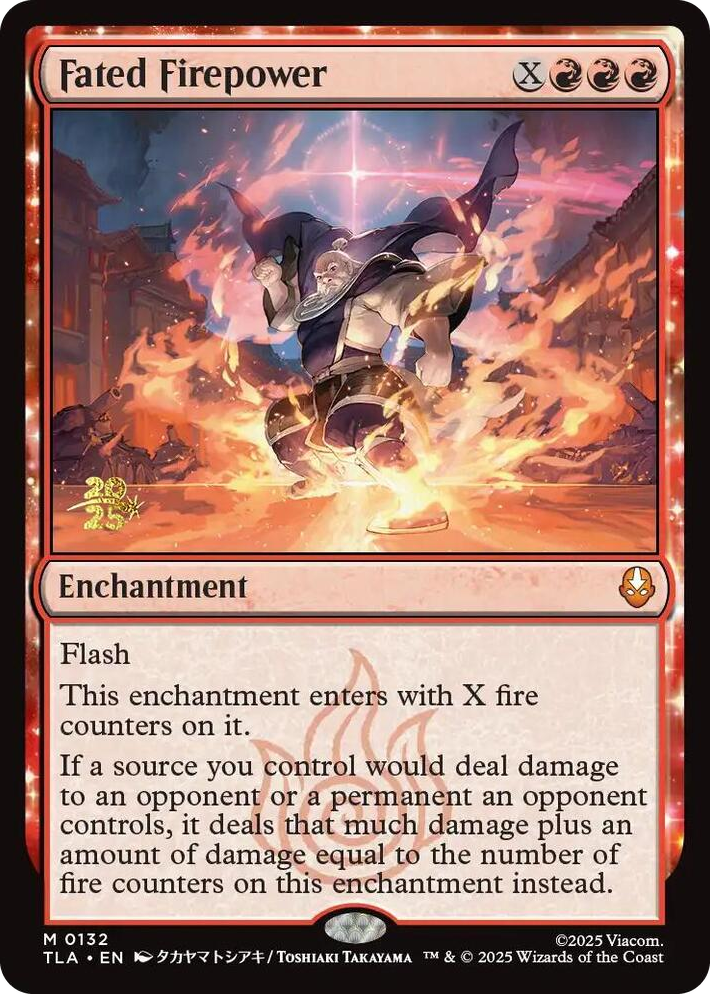 0132 Fated Firepower M Prerelease Cards